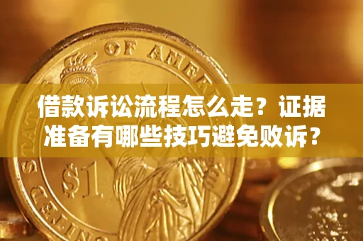 武汉借款诉讼流程怎么走？证据准备有哪些技巧避免败诉？