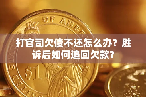 武汉打官司欠债不还怎么办？胜诉后如何追回欠款？