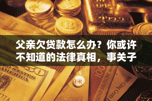 武汉父亲欠贷款怎么办？你或许不知道的法律真相，事关子女未来