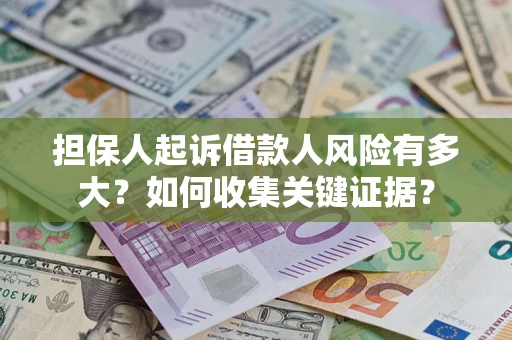 武汉担保人起诉借款人风险有多大？如何收集关键证据？