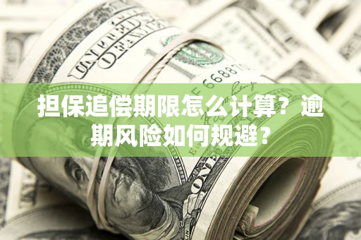 武汉担保追偿期限怎么计算？逾期风险如何规避？