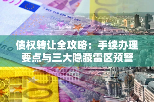 武汉债权转让全攻略：手续办理要点与三大隐藏雷区预警
