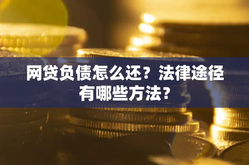 武汉网贷负债怎么还？法律途径有哪些方法？