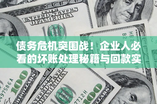 武汉债务危机突围战！企业人必看的坏账处理秘籍与回款实战指南